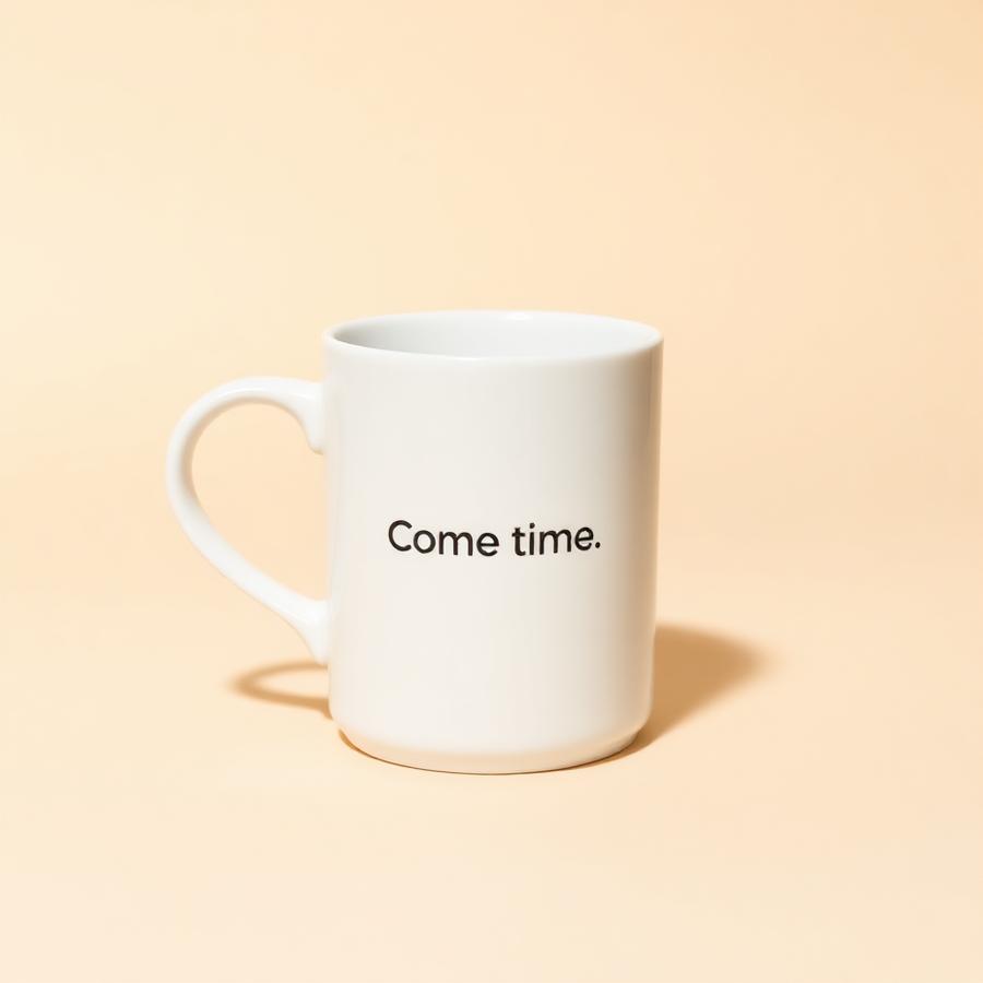 Mug céramique blanc personnalisable avec logo d'entreprise